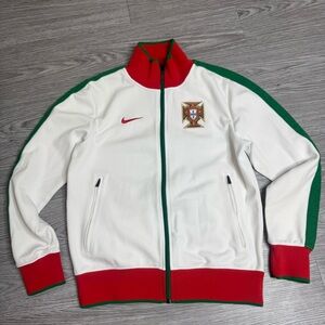 Nike Portugal 2010/2011 N98 Soccer Track Jacket Men's Size Small 377356-100